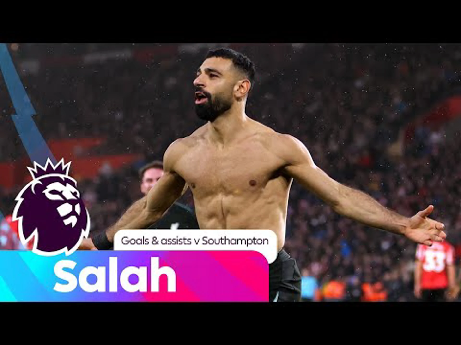 Every Mo Salah goal and assist against Southampton | Premier League