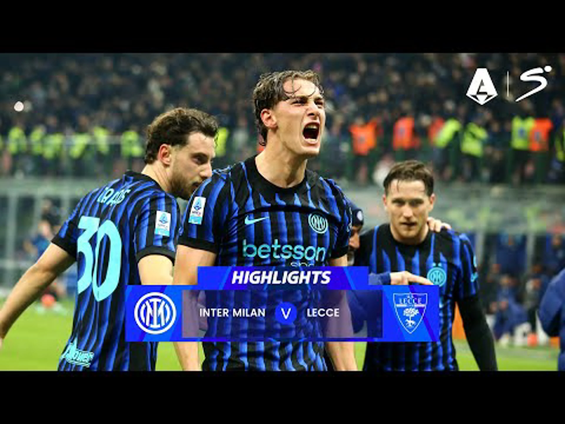 Inter Milan v Lecce | Match Highlights | Italian Serie A