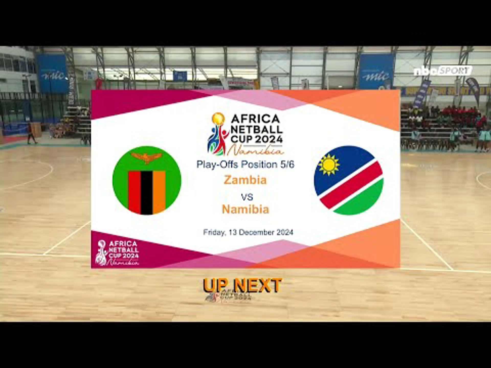 Zambia v Namibia | 5th/6th PO Highlights | Africa Netball Cup