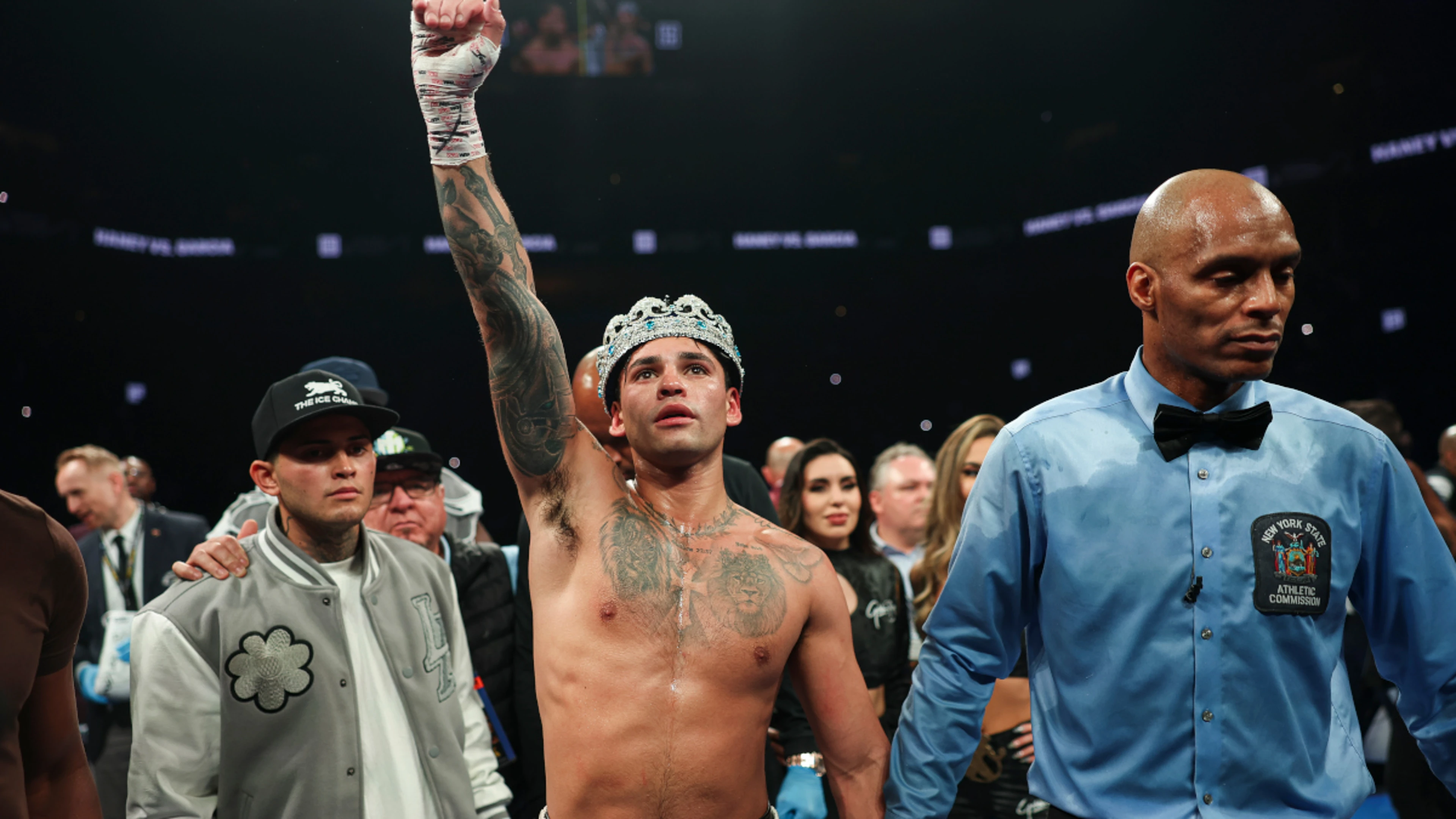 Ryan Garcia wins on a majority decision