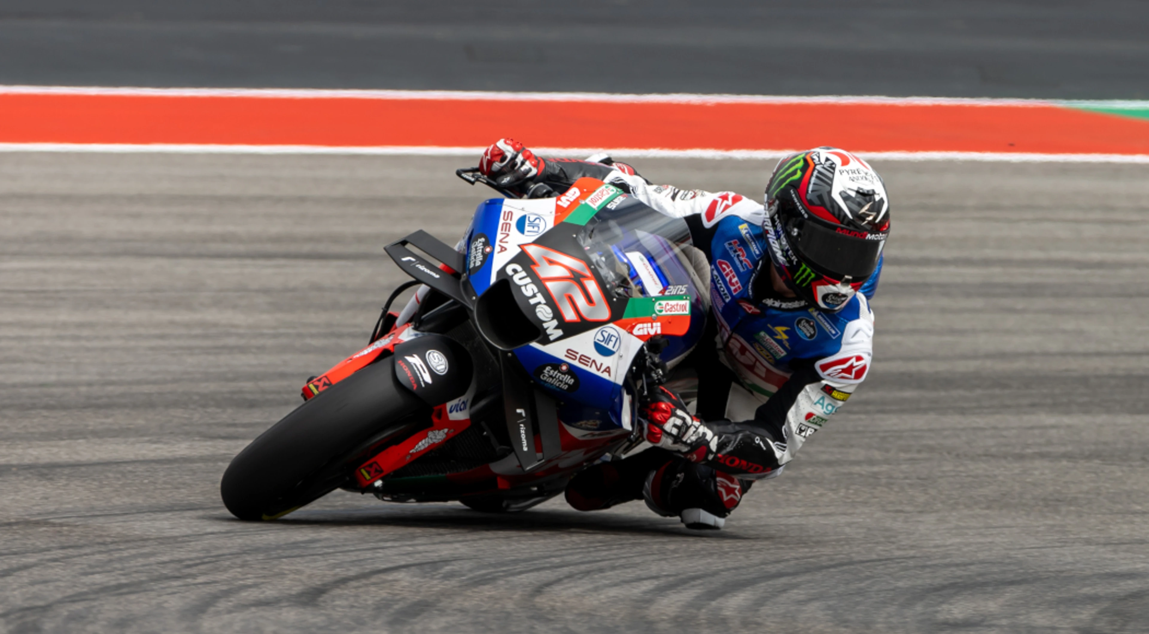 Rins wins in Texas after Bagnaia crashes out of the lead