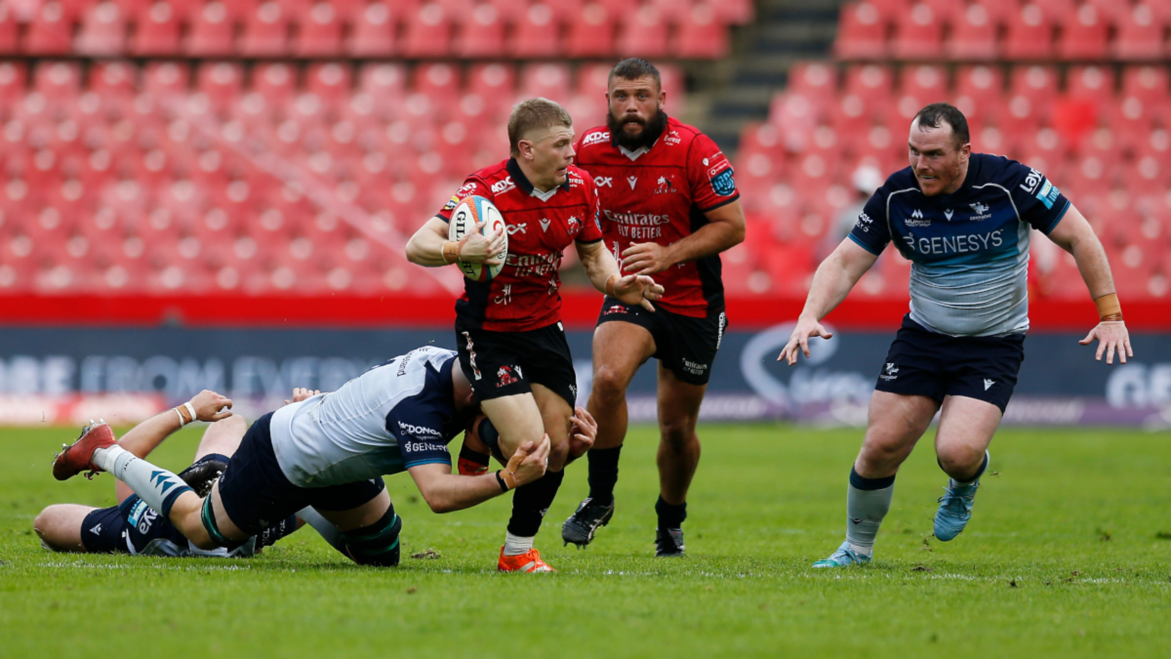 Workmanlike Lions keep slim hopes alive