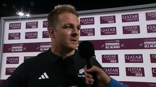 Post-match interview with Sam Cane | New Zealand v South Africa | Springbok International Rugby