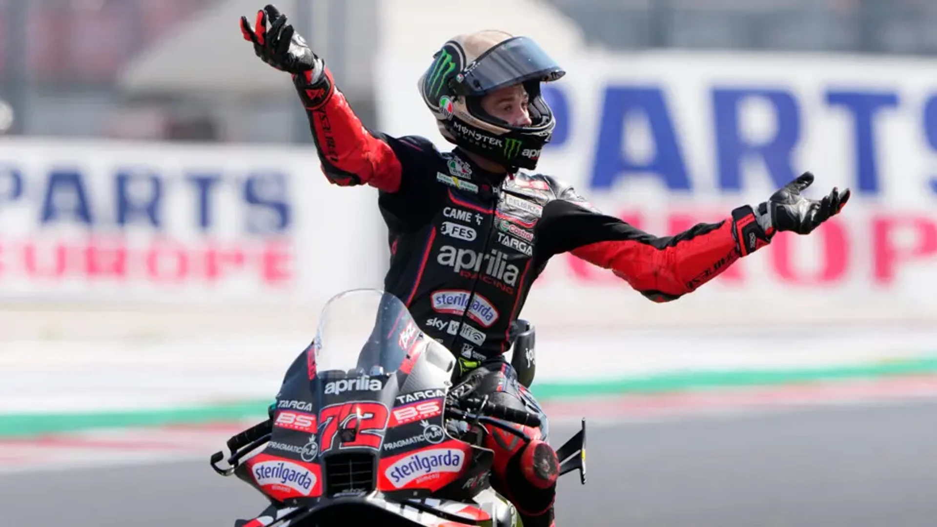 HOME JOY: Bezzecchi wins San Marino sprint as Marc Marquez crashes out