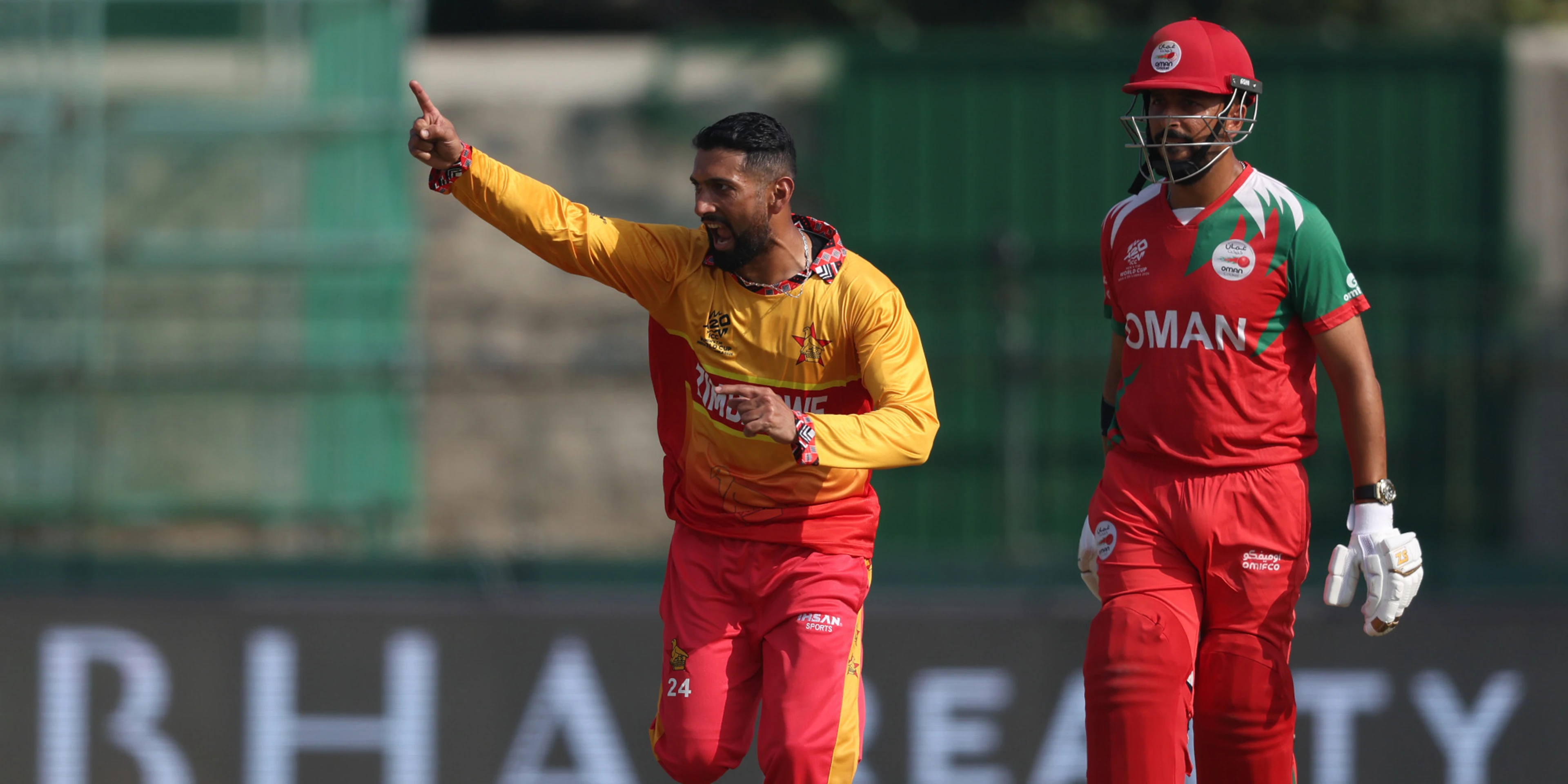 Zimbabwe bowlers run riot as Oman skittled for 103