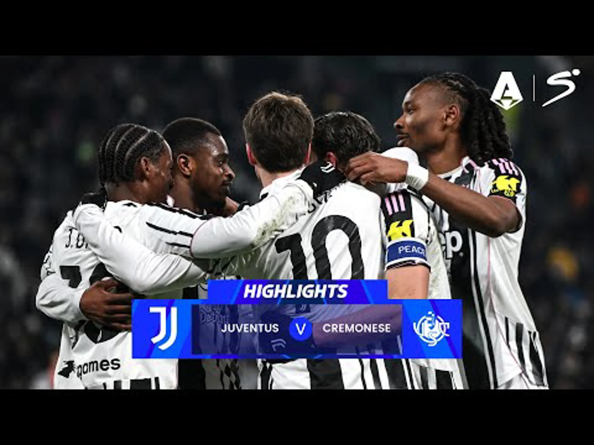 Juventus v Cremonese | Match Highlights | Italian Serie A