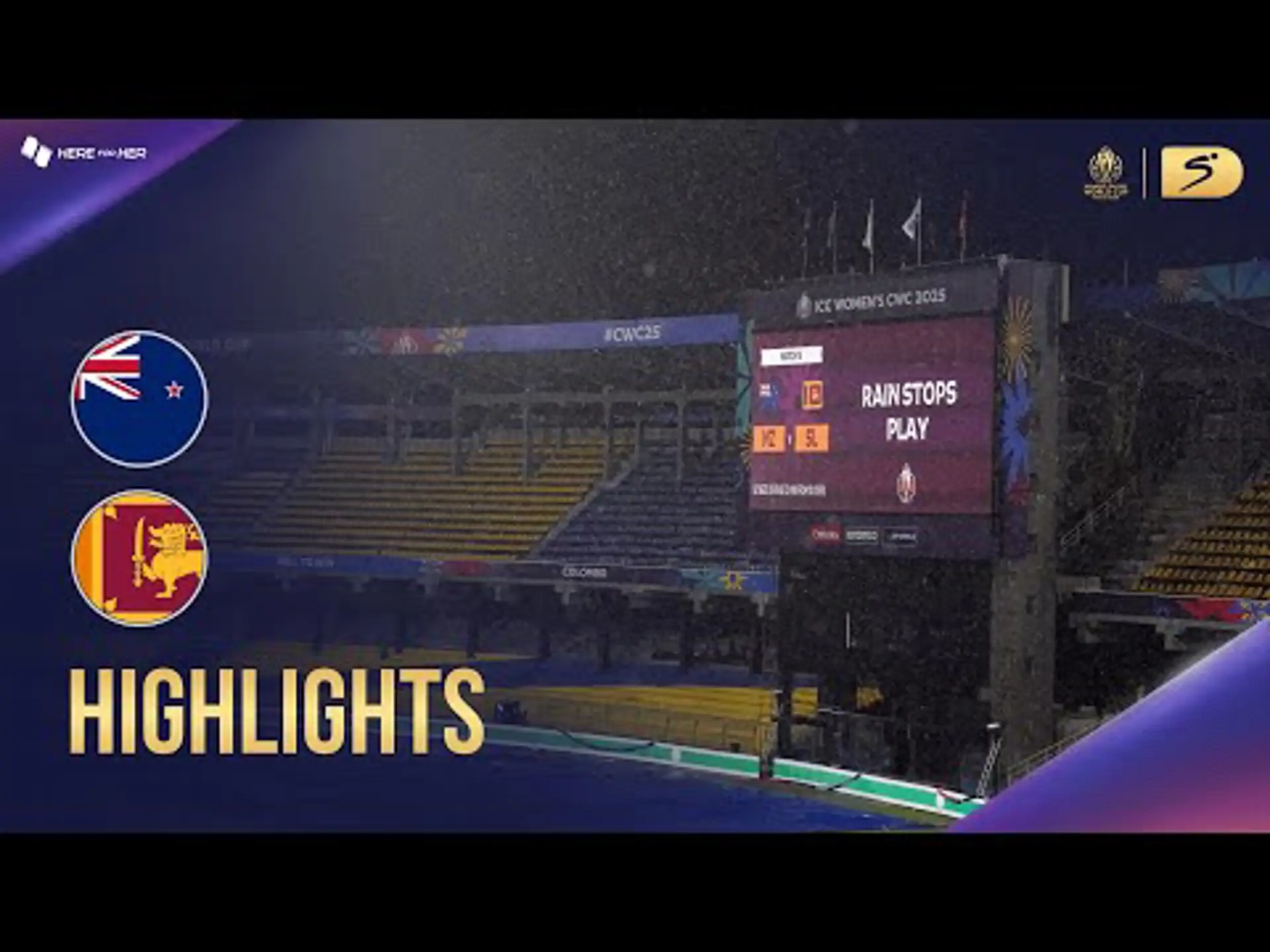 New Zealand W v Sri Lanka W | Match Highlights | ICC Women's CWC 2025