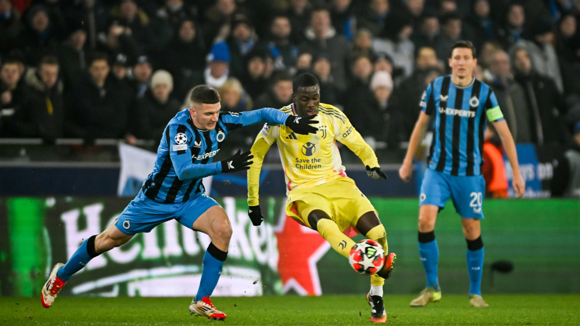 Juventus held to goalless draw at Brugge