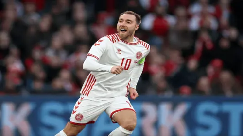 International Friendly | Denmark v Serbia | Eriksen goal
