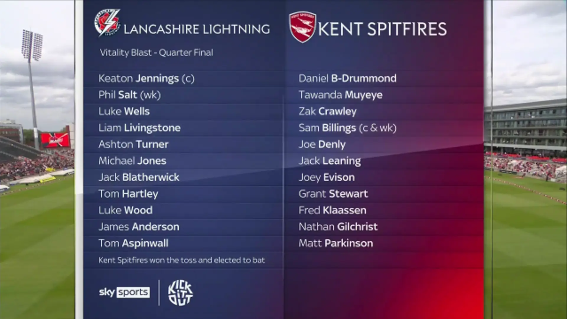 Lancashire Lightning v Kent Spitfires | Match Highlights | Vitality T20 Blast