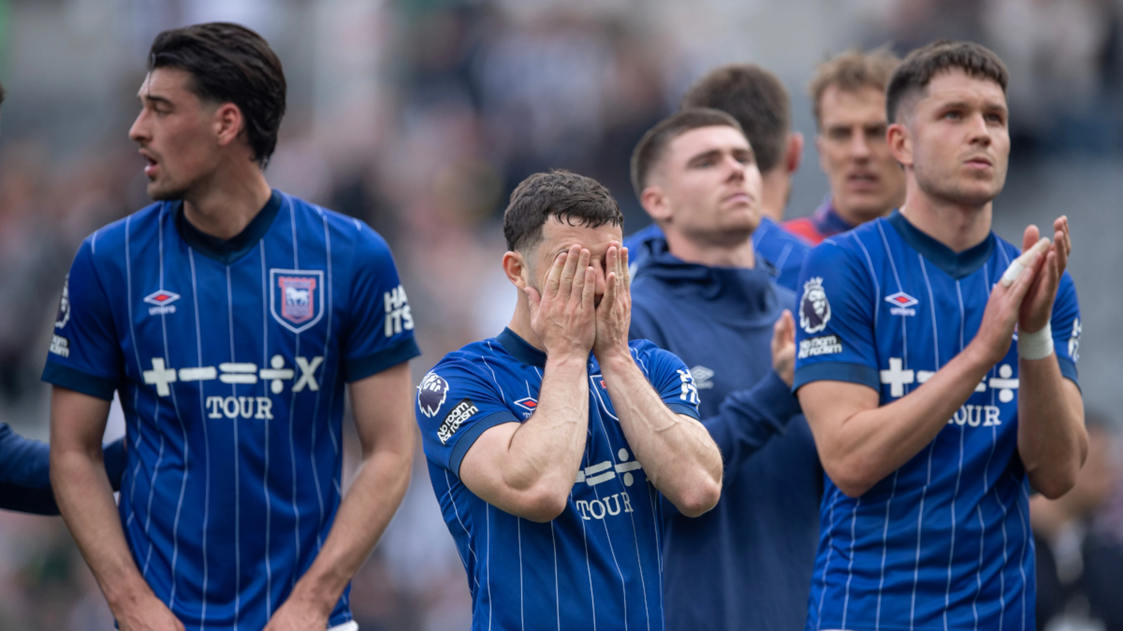 Ipswich relegated as Newcastle, Chelsea boost top five bids
