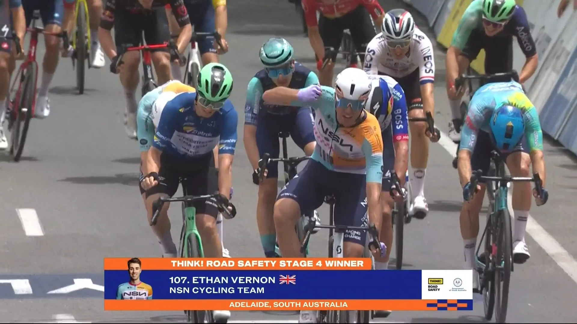 Santos Tour DownUnder | Stage 4 | Cycling