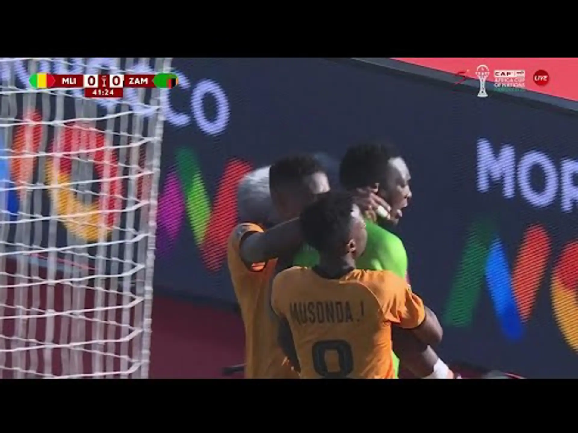 Willard Mwanza with a Spectacular Gk Save vs. Mali