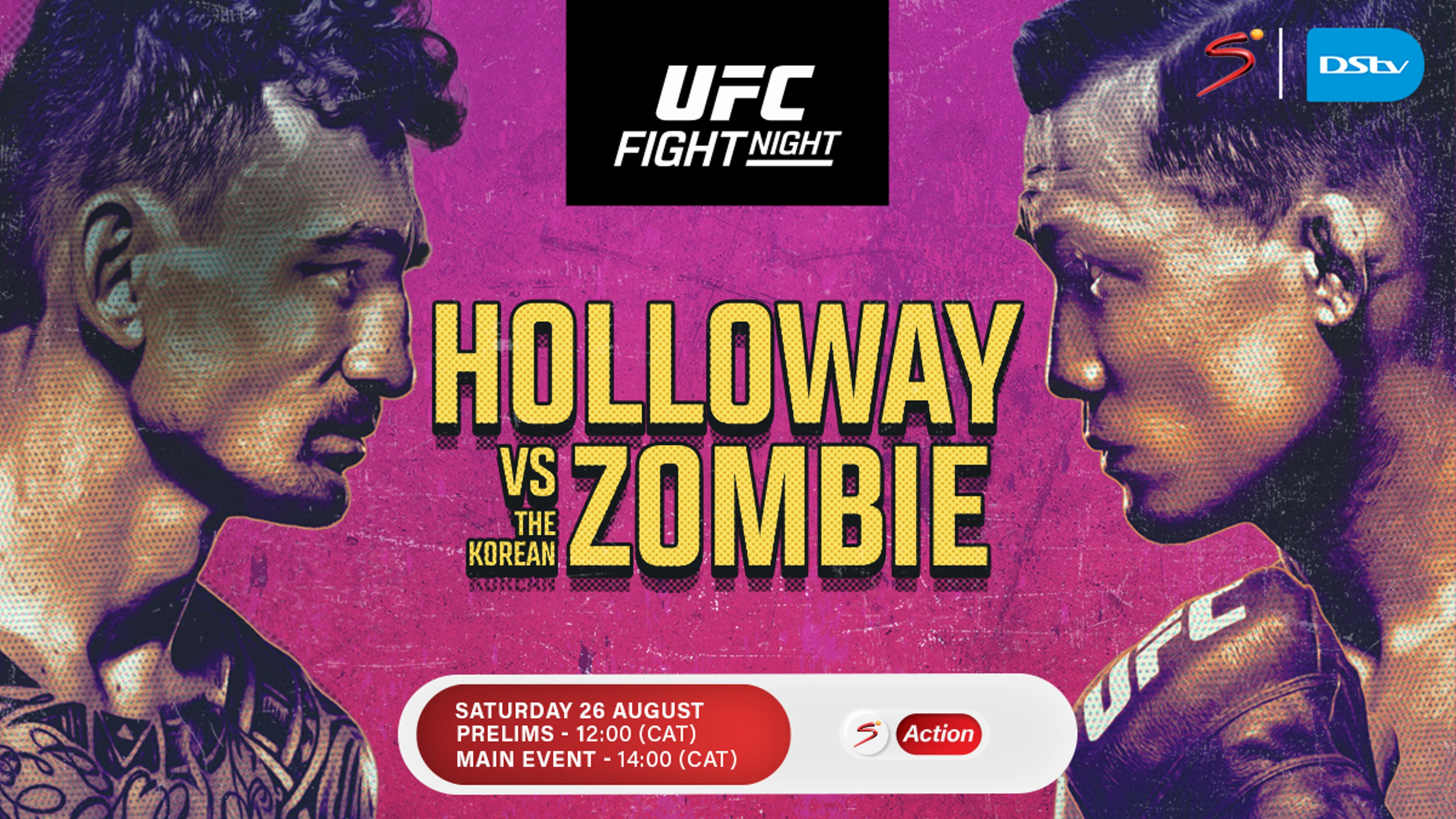Holloway, Korean Zombie headline Singapore Fight Night