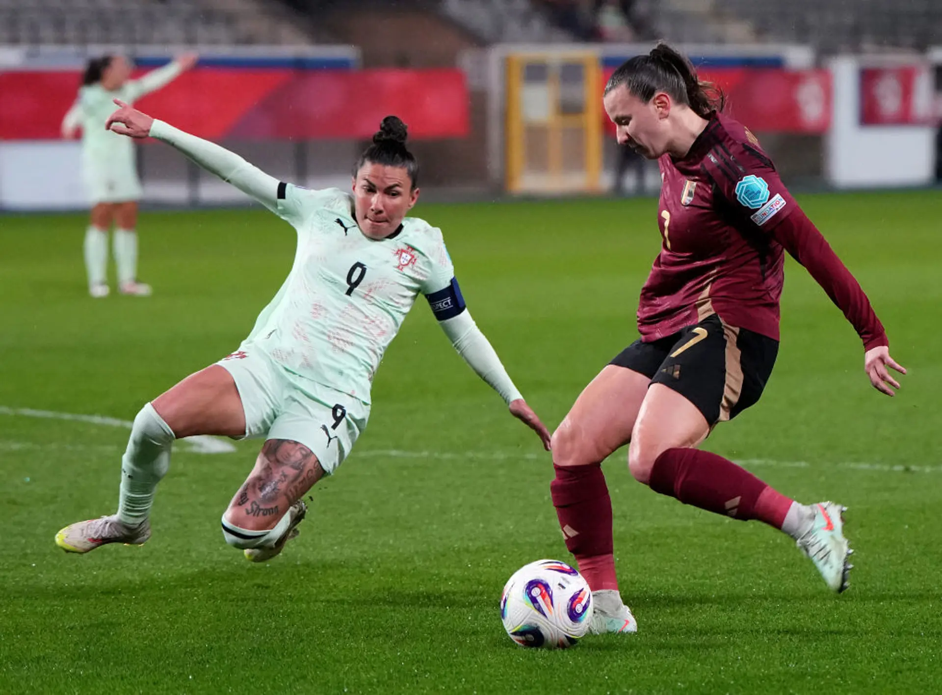 Belgium v Portugal | Match Highlights | Women's Nations League