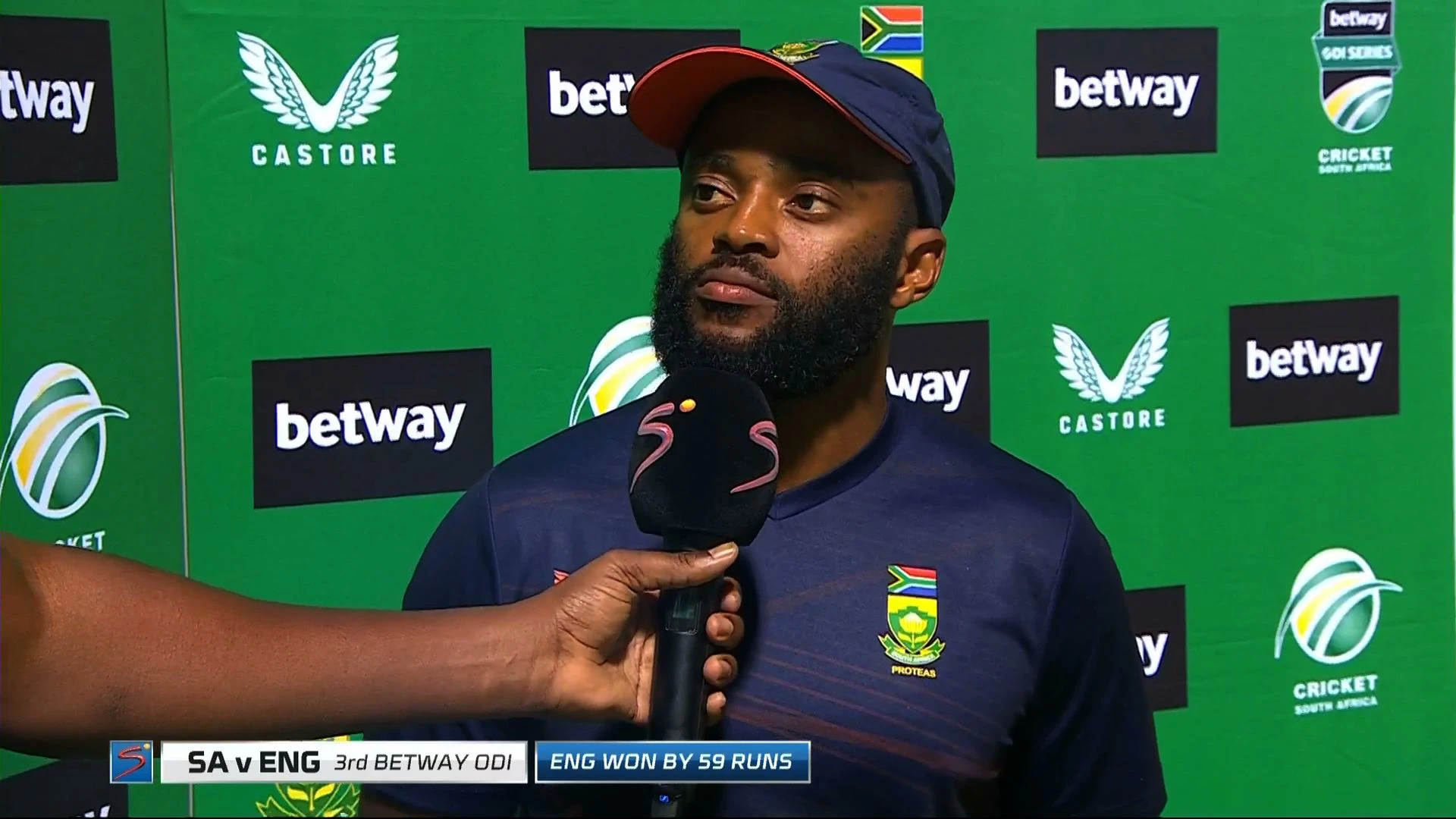 South Africa v England | 3rd ODI | Post-match interview with Temba Bavuma