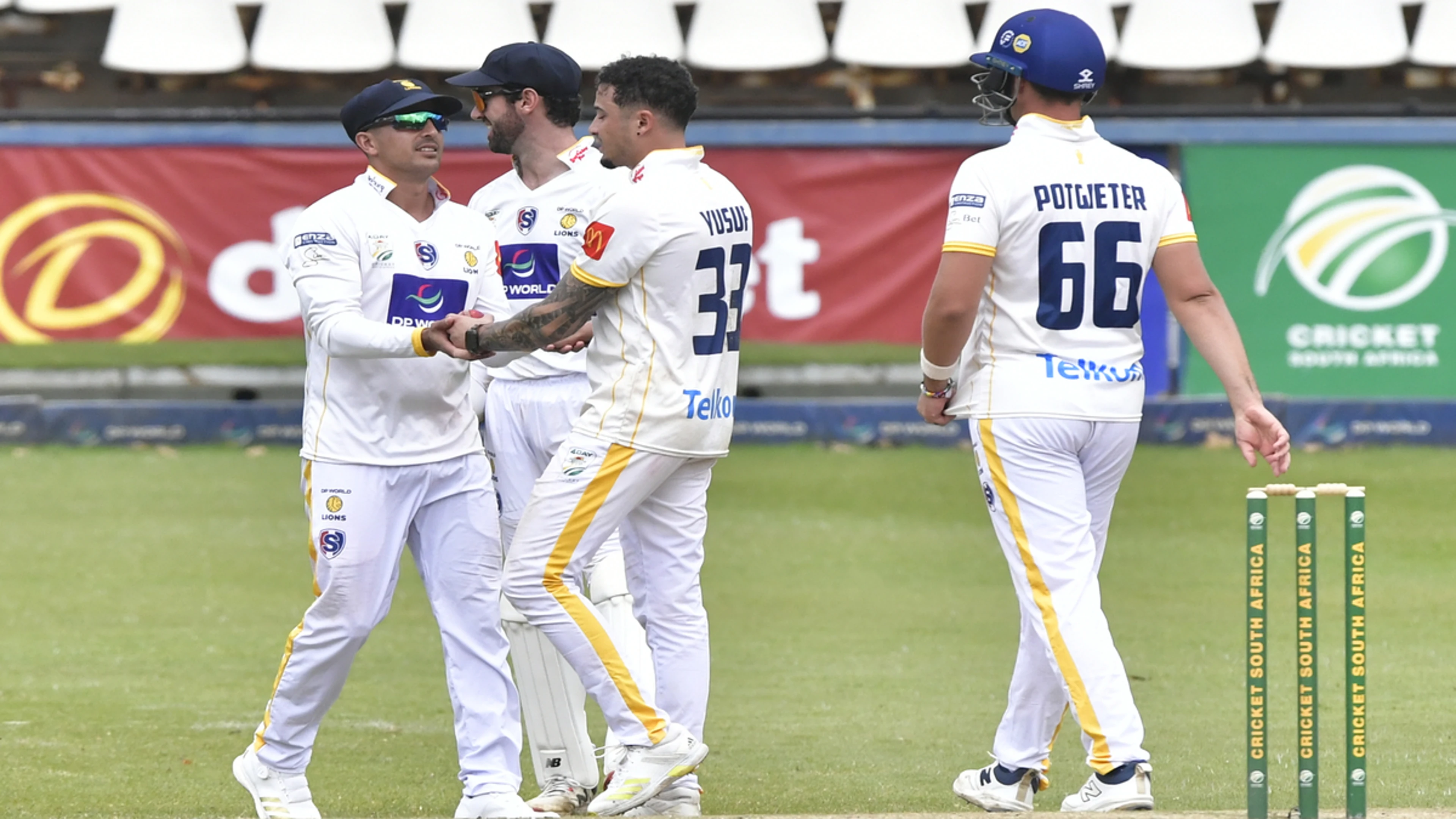 DAY 4: Yusuf's four-wicket haul leaves Lions in charge