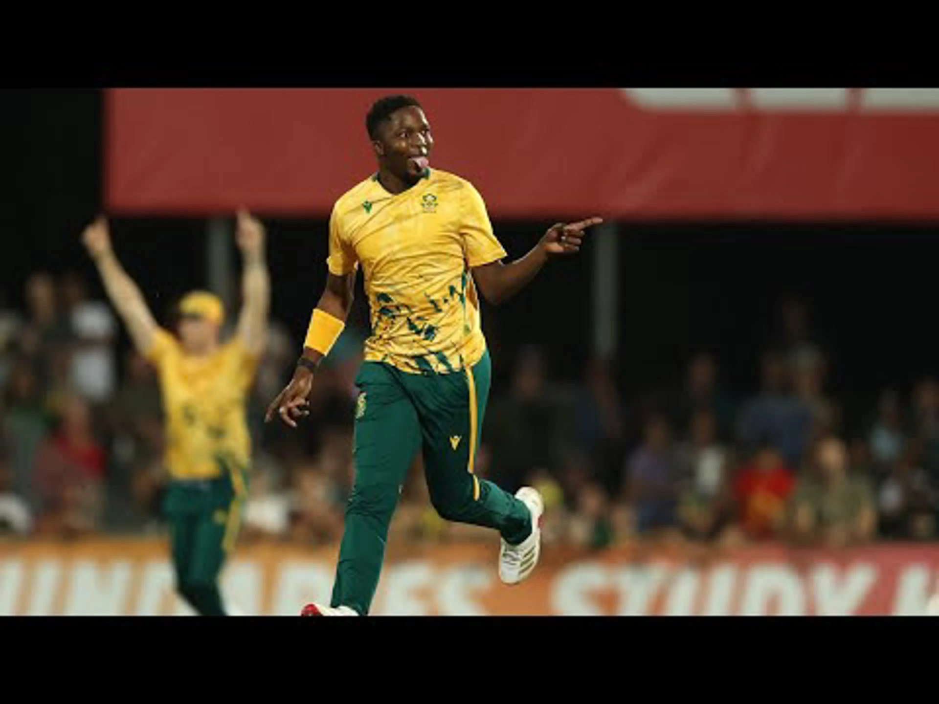 Kwena Maphaka 3 wickets | Australia v South Africa | 2nd T20