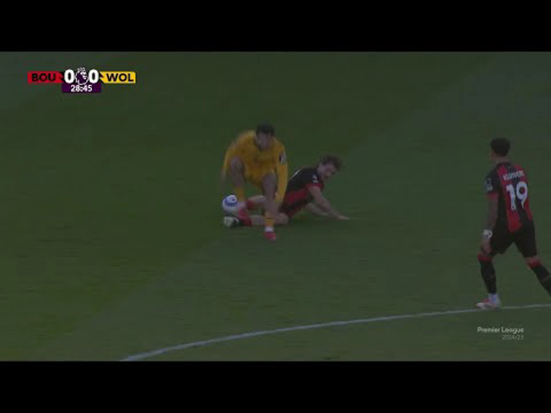 Illia Zabarnyi | 29ᵗʰ Minute VAR v Wolverhampton