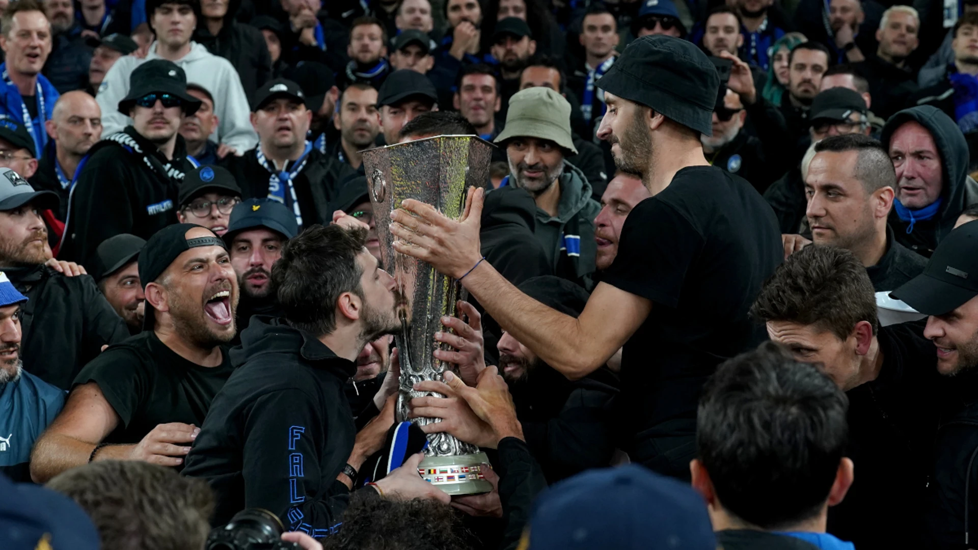 Emotional Atalanta fans celebrate historic European title