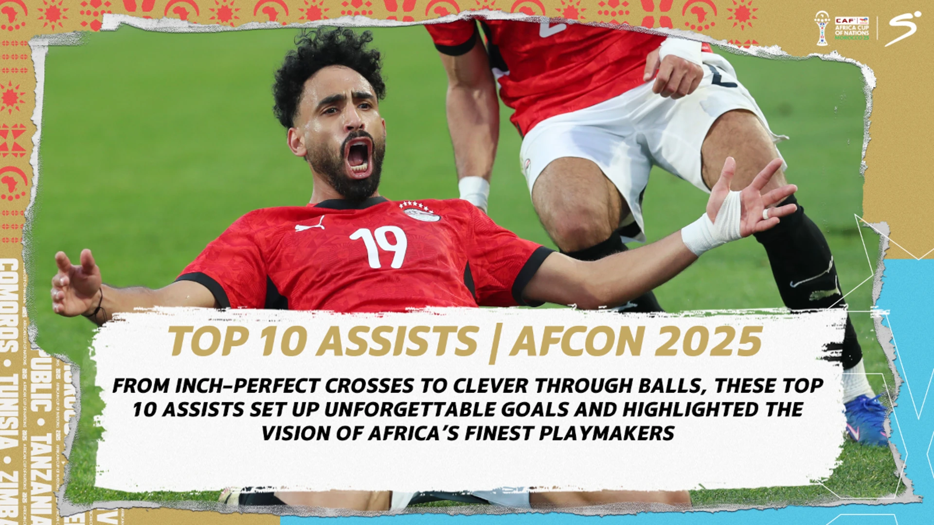 Top 5 Assists from the Round of 16 | AFCON 2025