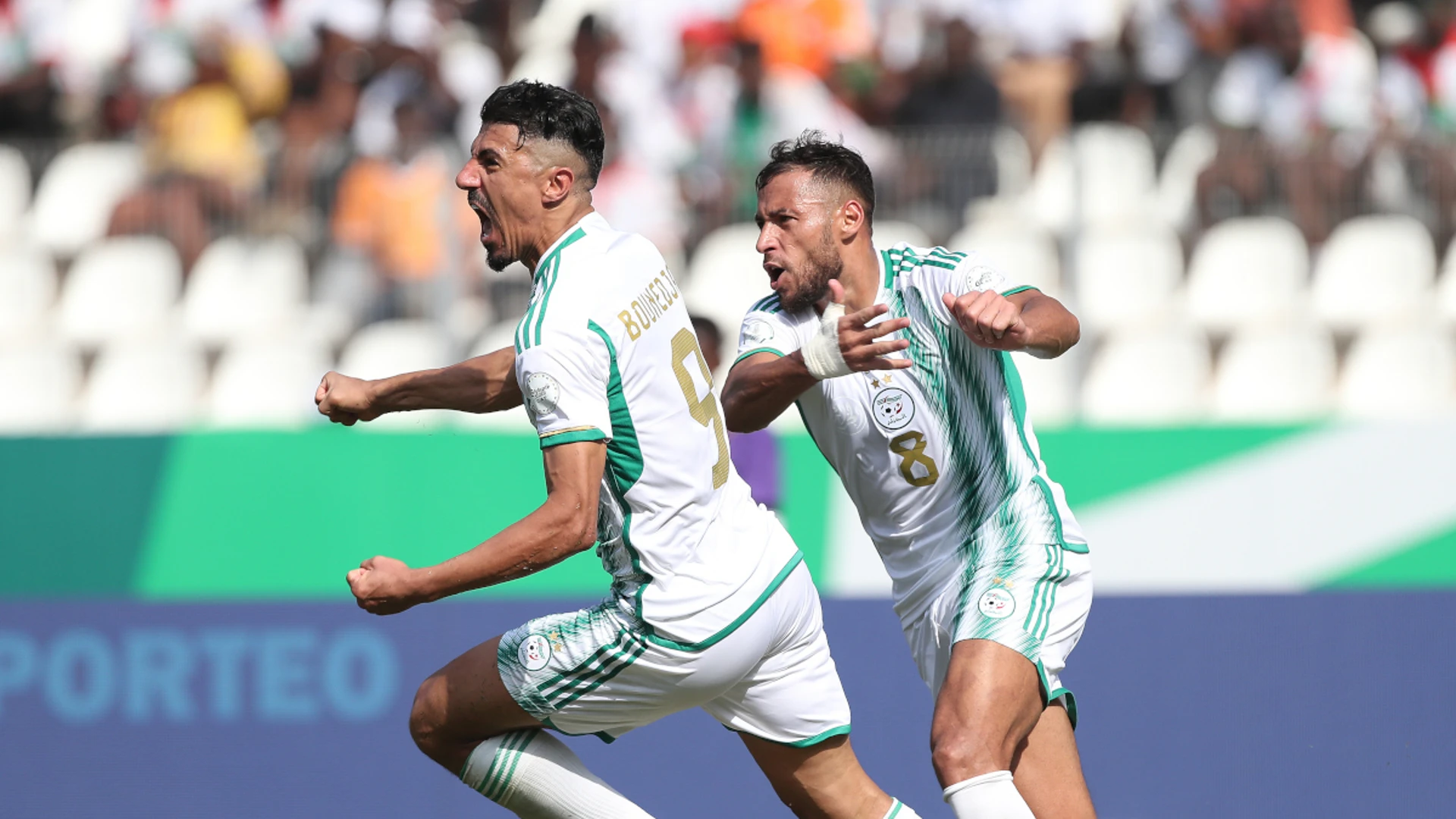 Bounedjah rescues Algeria as Angola end winless Afcon run