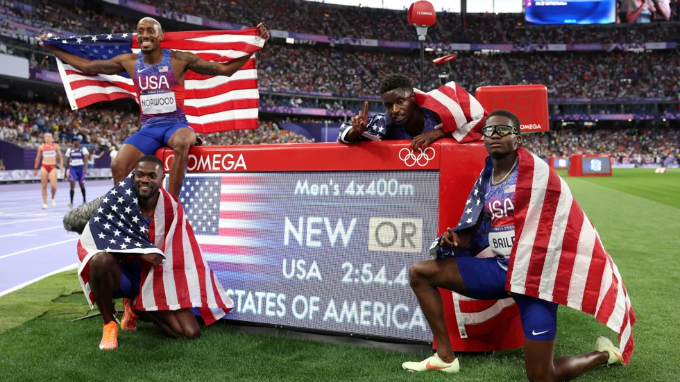 Benjamin anchors US to men's 4x400m relay gold SuperSport