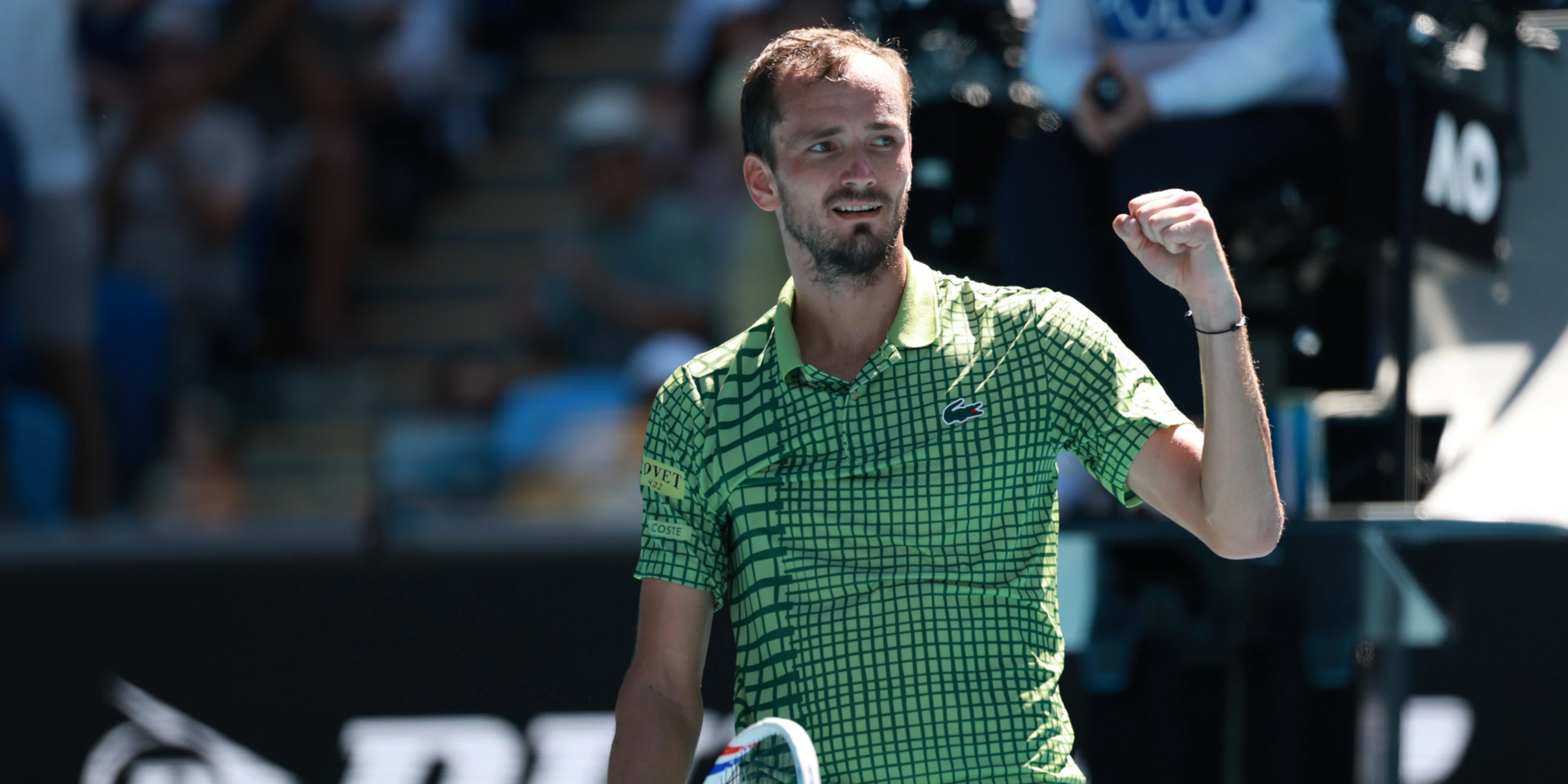 'Five sets again': Gutsy Medvedev battles into Melbourne last 16