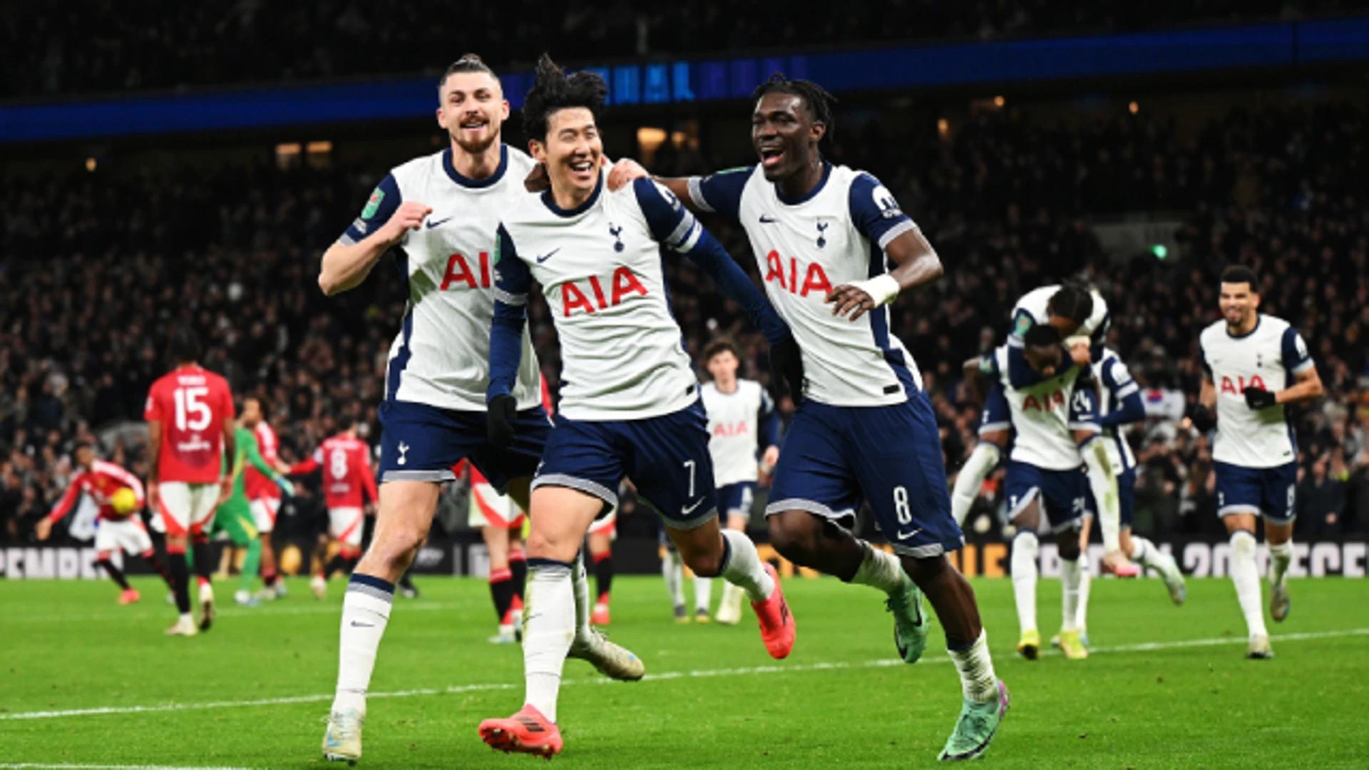 Tottenham Hotspur v Manchester United | Match Highlights | Carabao Cup