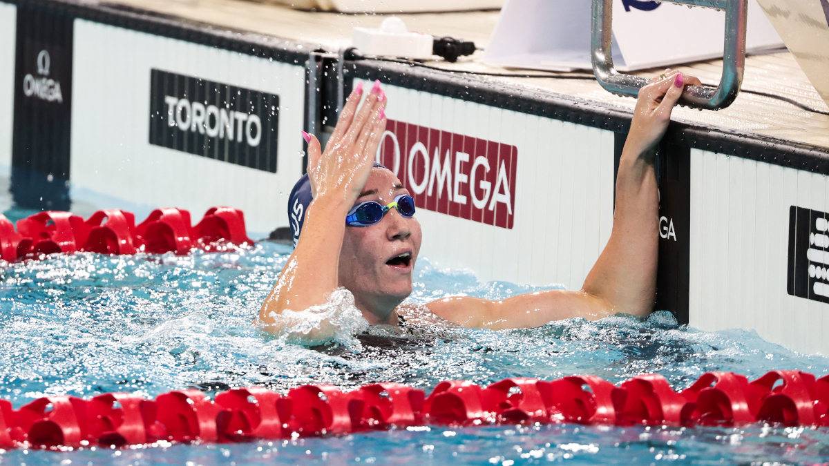 Pallister's 800m free leads world record rush at Toronto World Cup