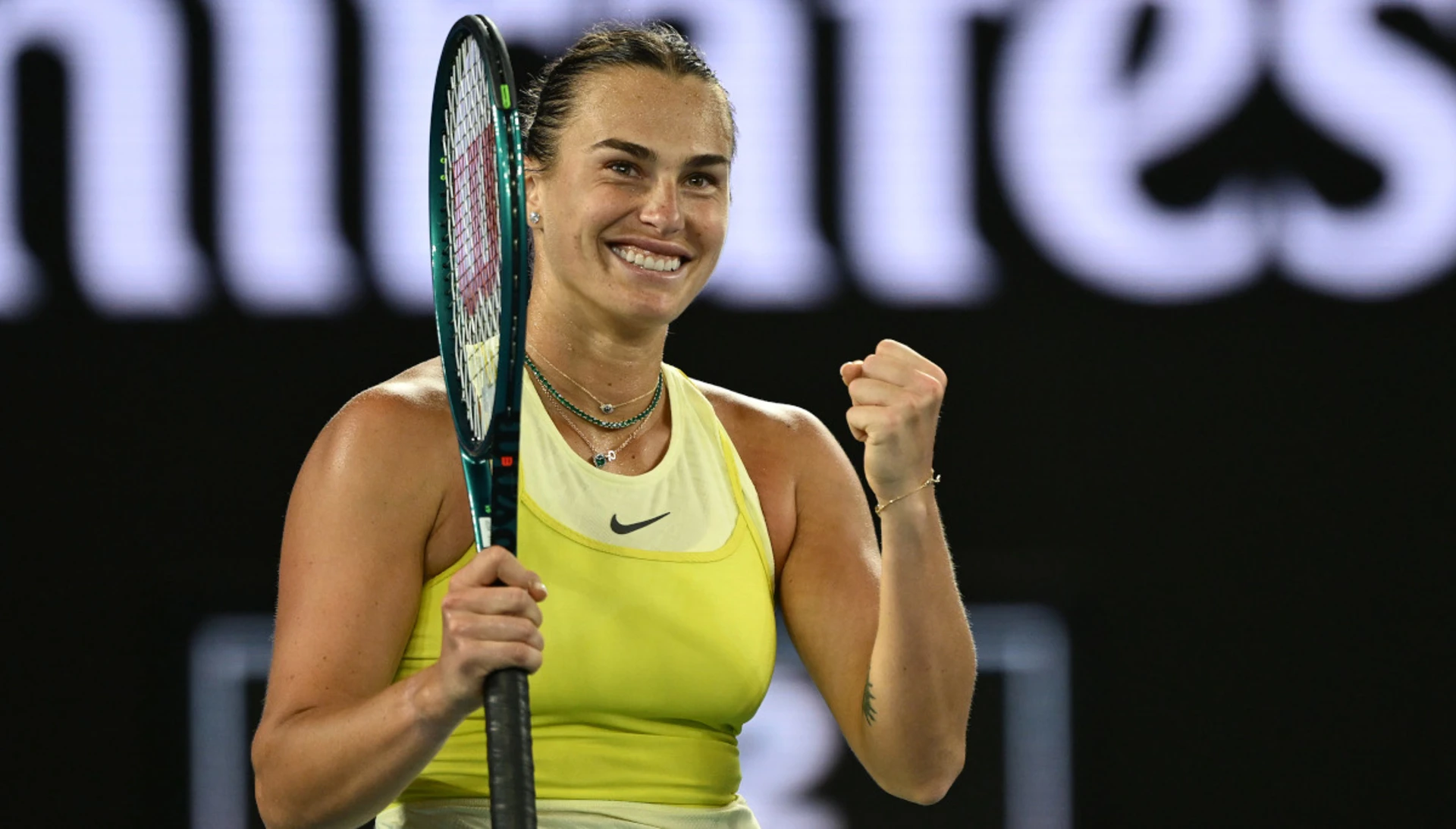 Sabalenka tames Badosa to make third straight Australian Open final