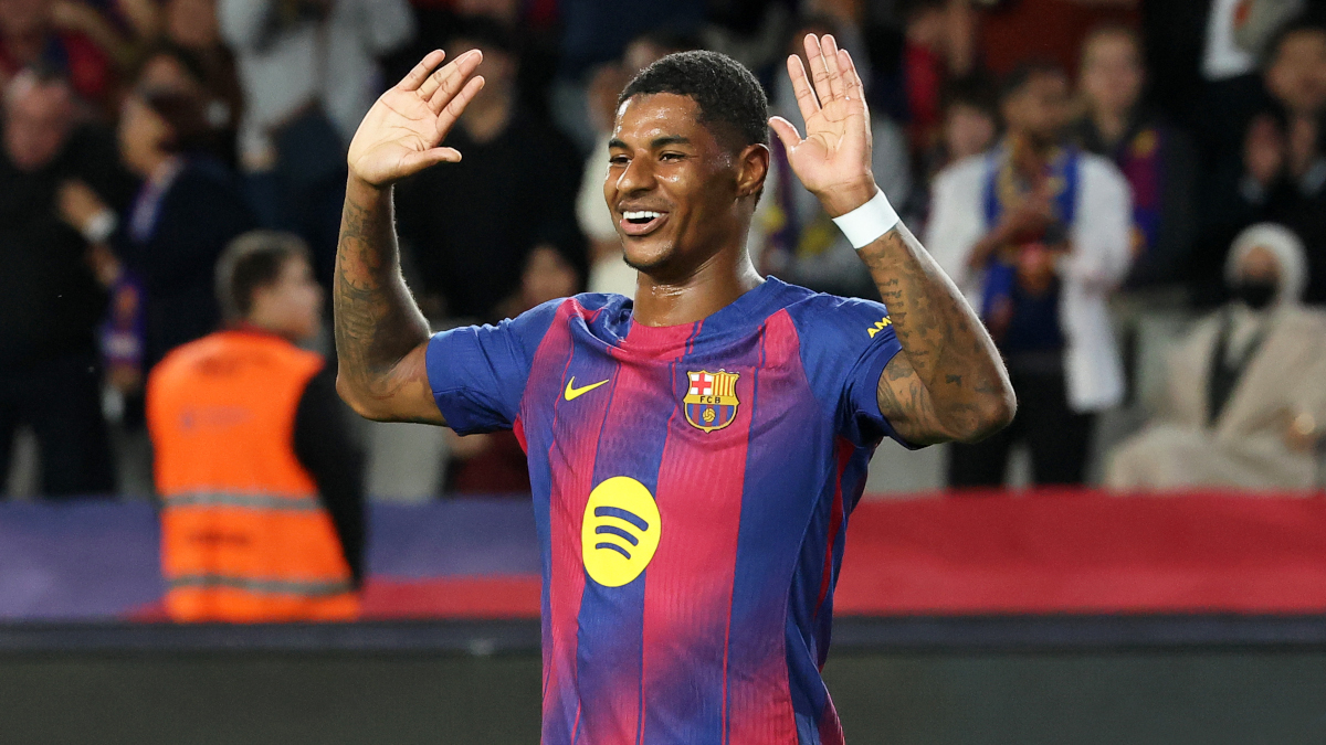 Rashford 'thriving in Barcelona sunshine'