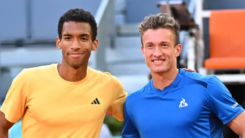 Auger-Aliassime in final as 'crazy' Madrid injury curse strikes again