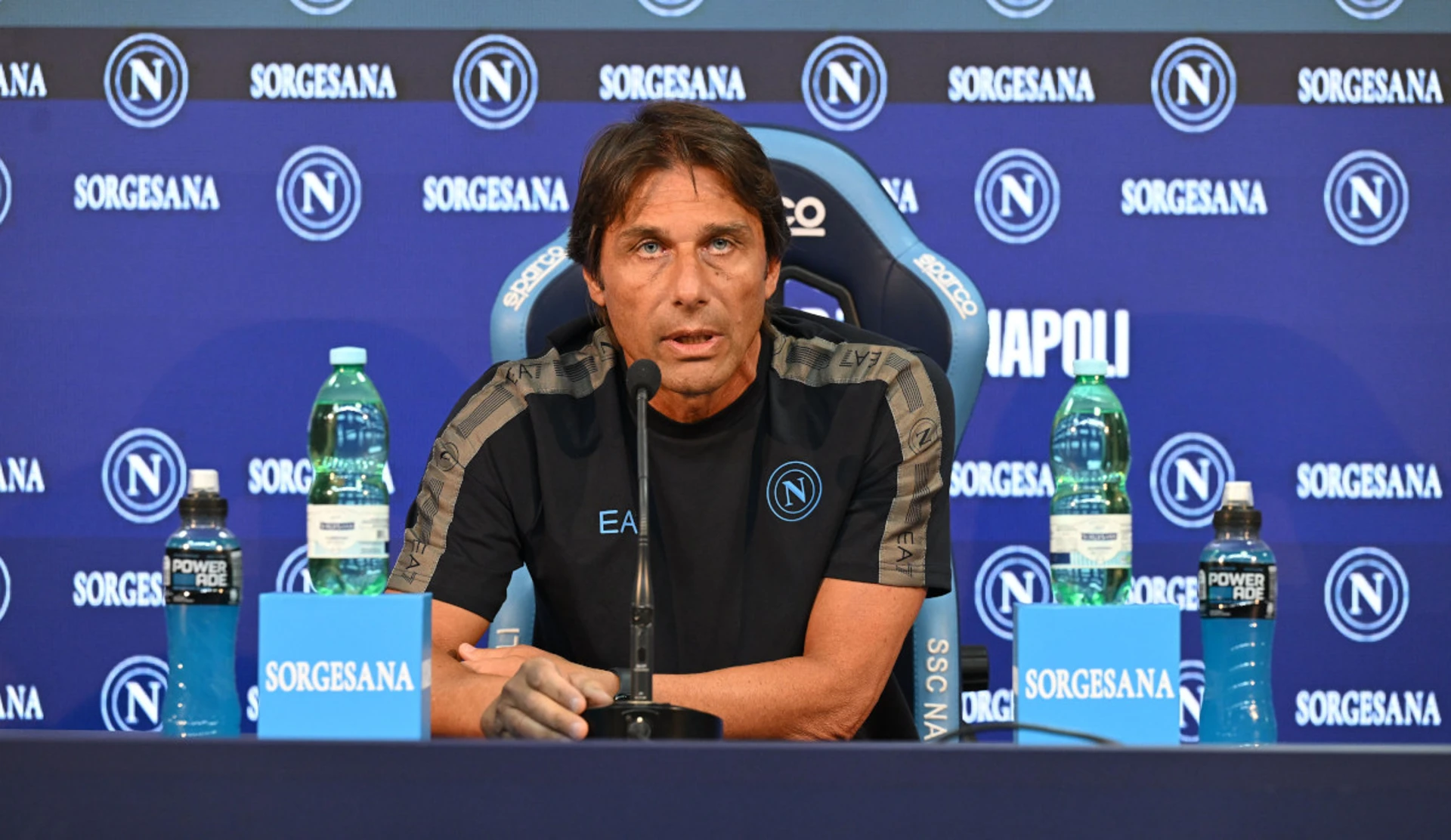 Work is Conte's only weapon after days at Napoli