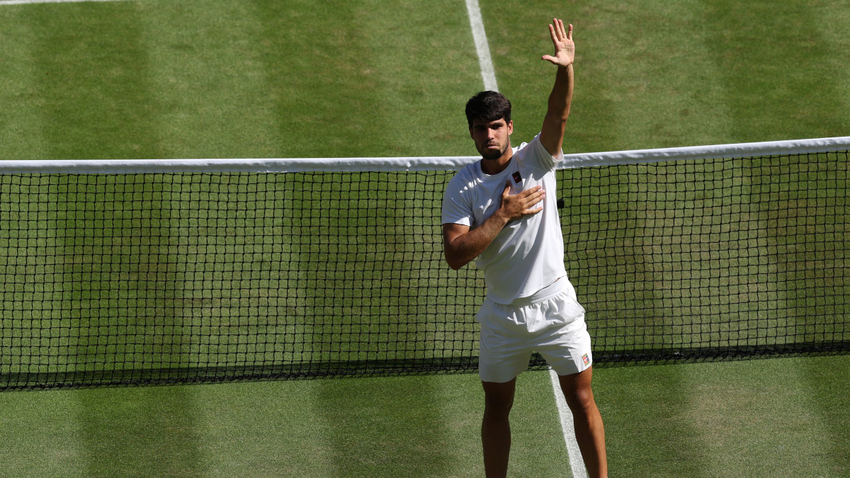 Alcaraz Sinner will resume rivalry - Carlos Alcaraz Waves 250711g1200