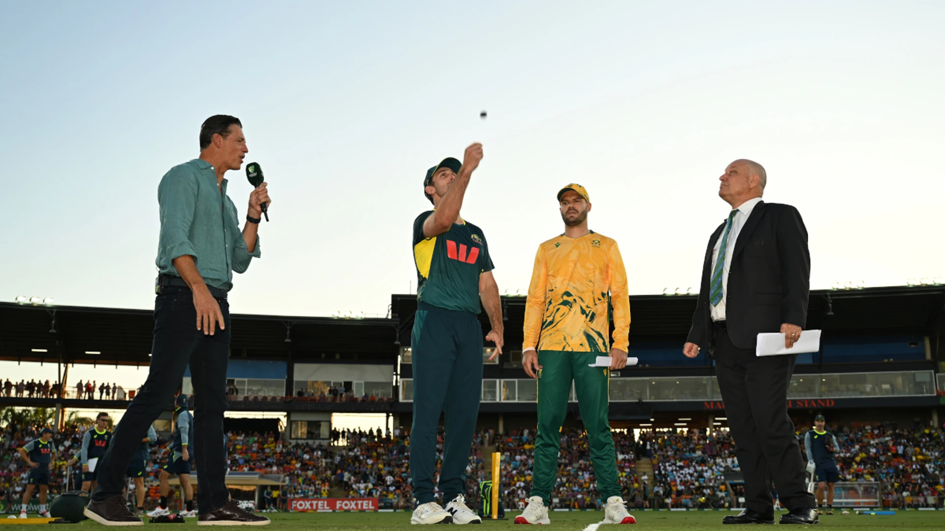 Proteas win toss and bowl