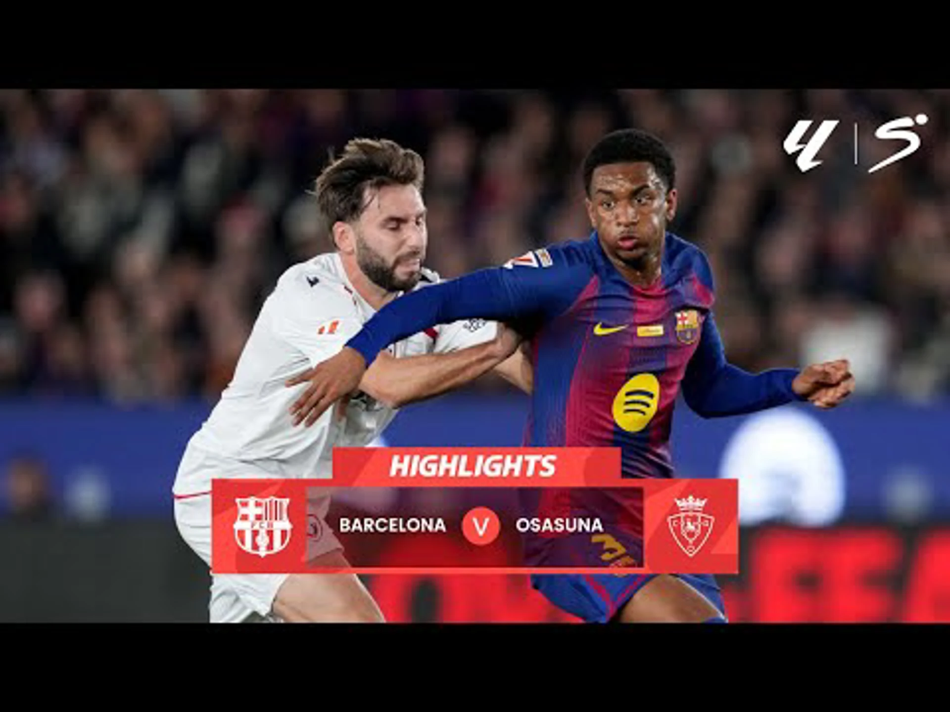 Barcelona v Osasuna | Match Highlights | La Liga
