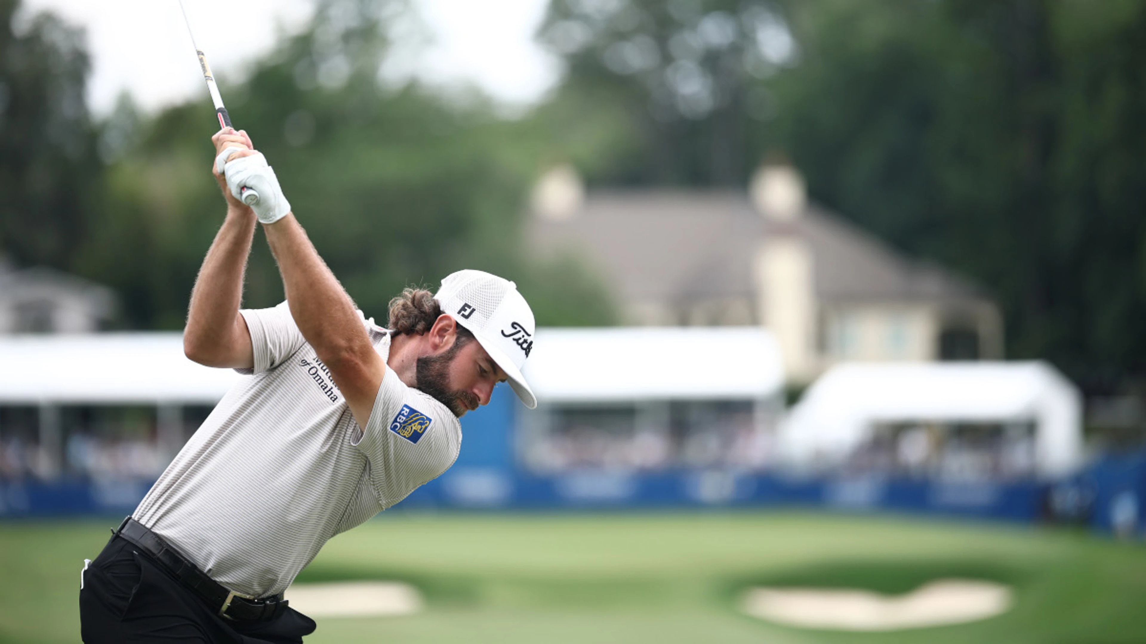 Cameron Young holds five-shot lead at Wyndham Championship