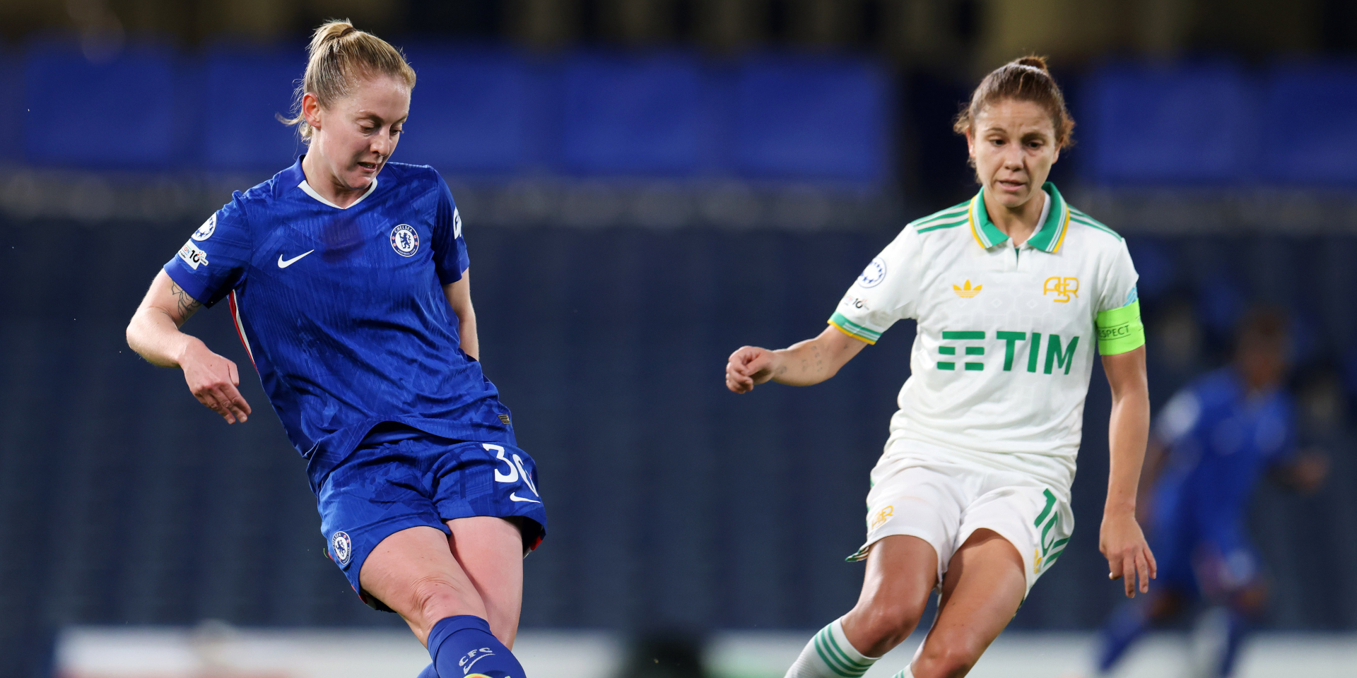 Chelsea thrash Roma in Women's Champions League action