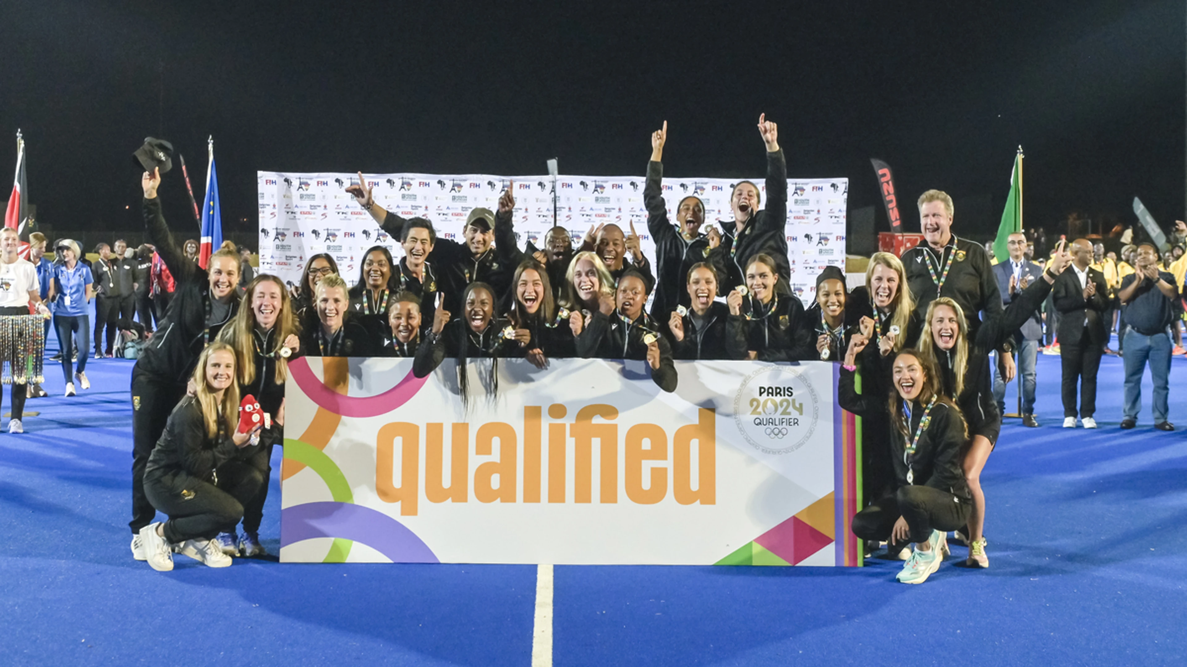 SA hockey women thrash Nigeria to book Paris Olympics spot