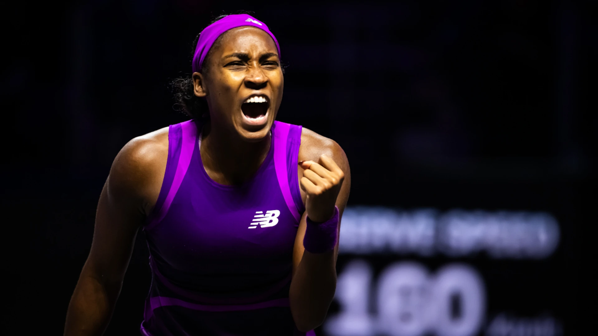 Tennis-Gauff downs Sabalenka to set up Zheng showpiece clash at WTA Finals