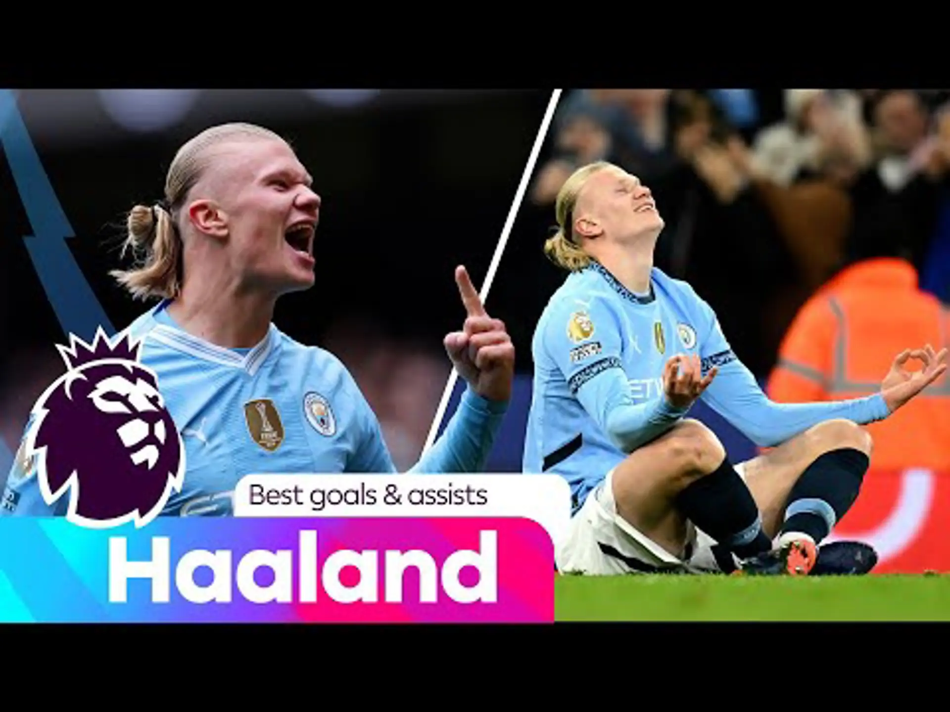 Ton Up | The best of Haaland's goals and assists | Premier League