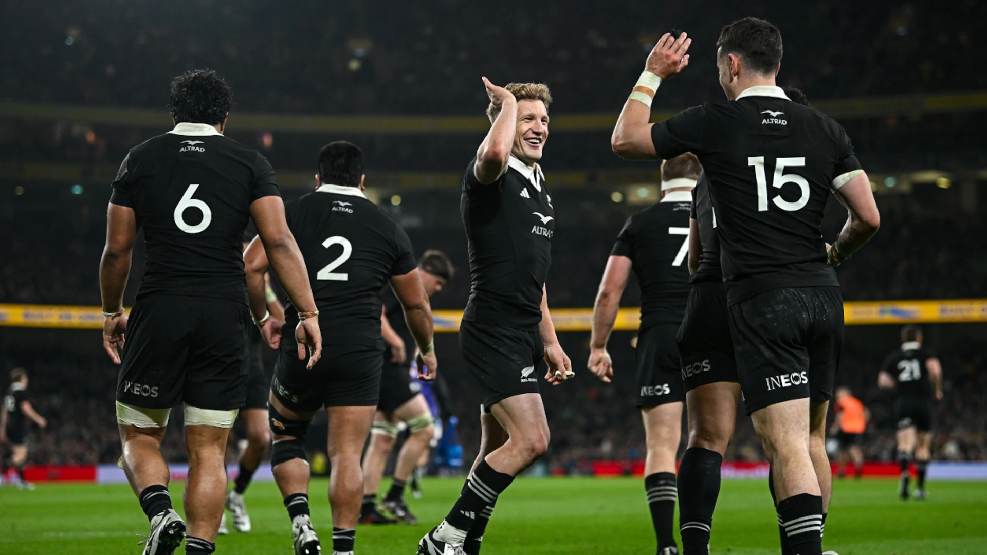 New Zealand beat Ireland  in one-off rugby Test