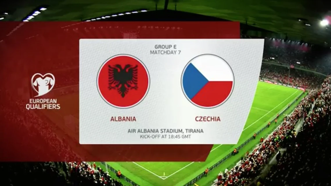 Albania v Czech Republic | Group E | Match Highlights | UEFA Euro 2024 Qualifier
