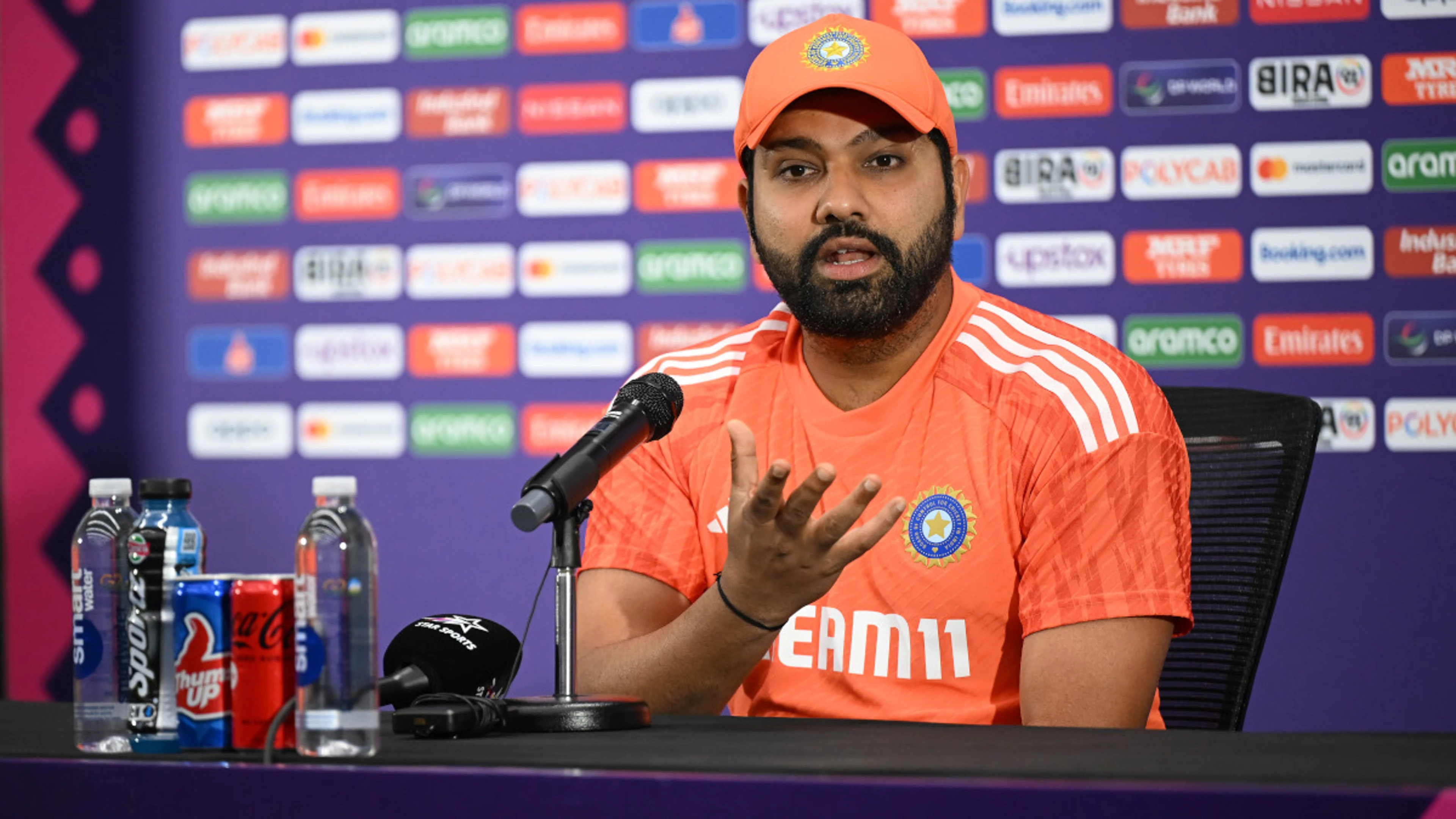 Rohit says India 'calm and composed' amid World Cup final hype