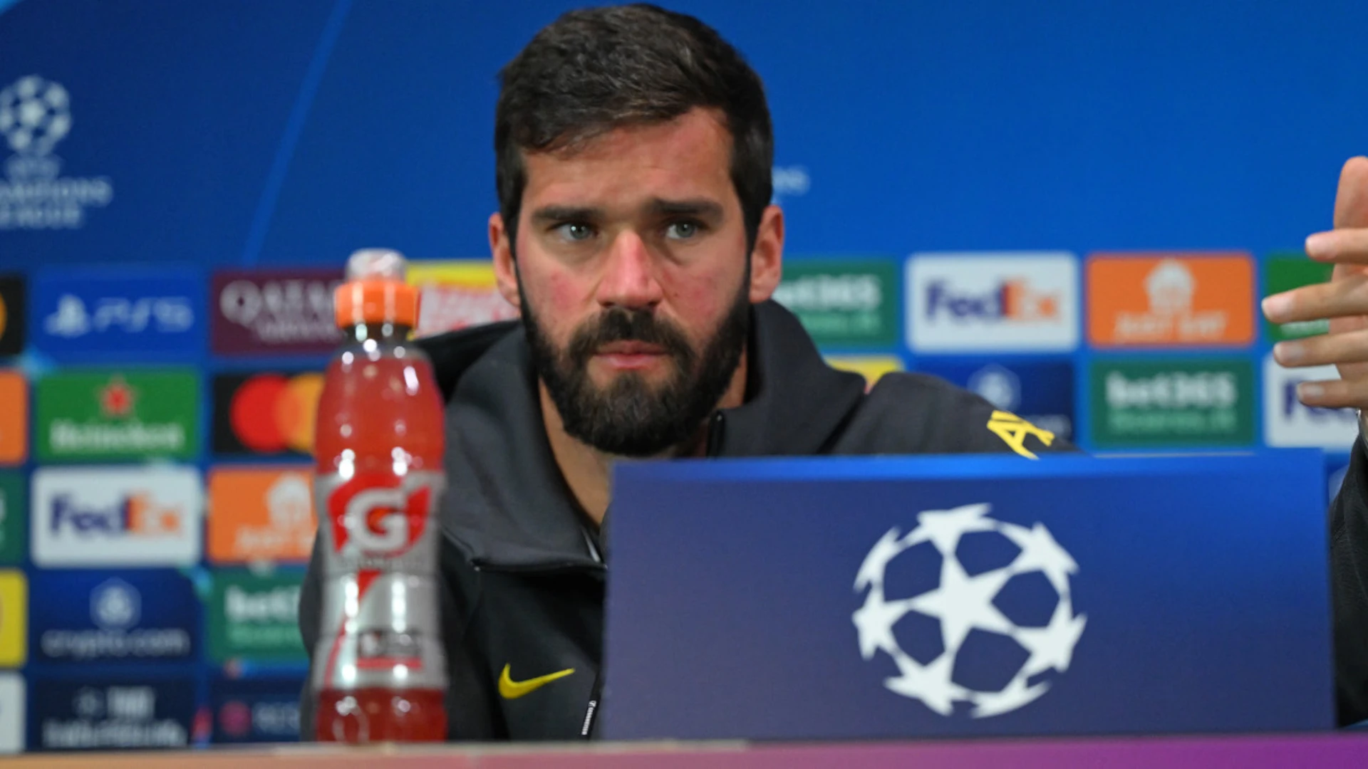 Players ignored in loaded football season, says Liverpool's Alisson