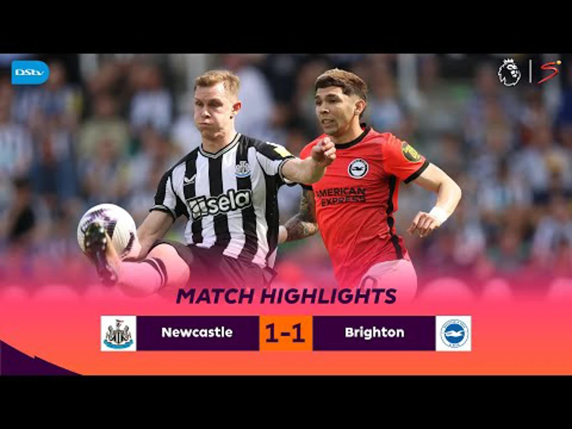 Newcastle v Brighton | Match in 3 Minutes | Premier League