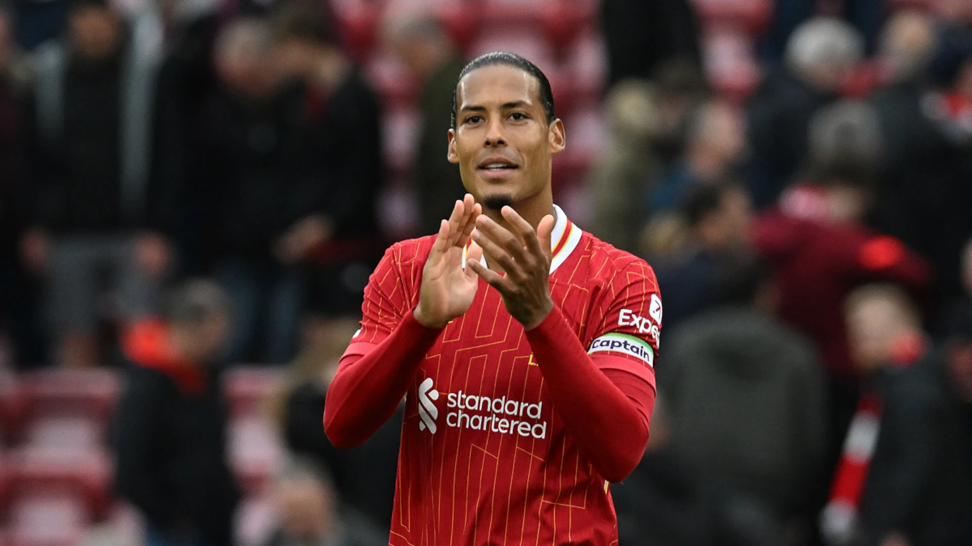 Liverpool's Van Dijk says contract extension talks have begun