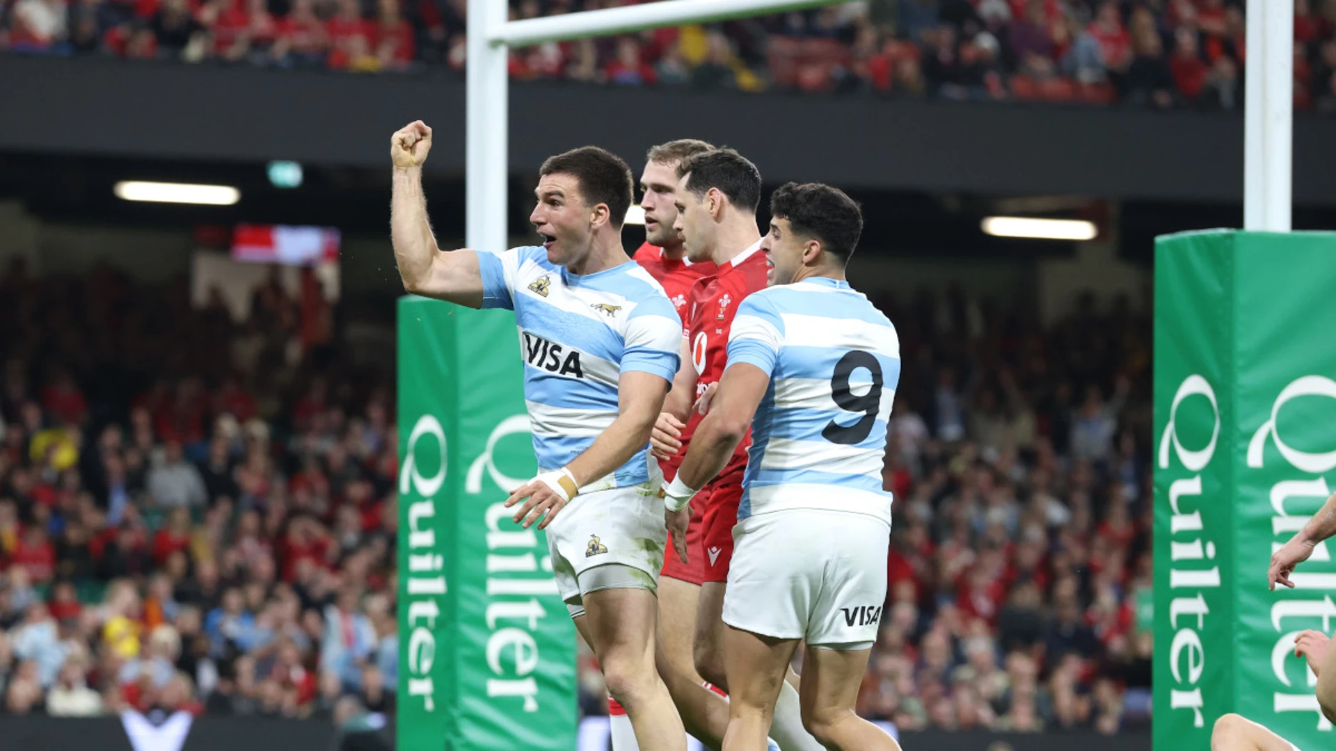 Pumas maul Wales as Tandy's first game in charge ends in defeat