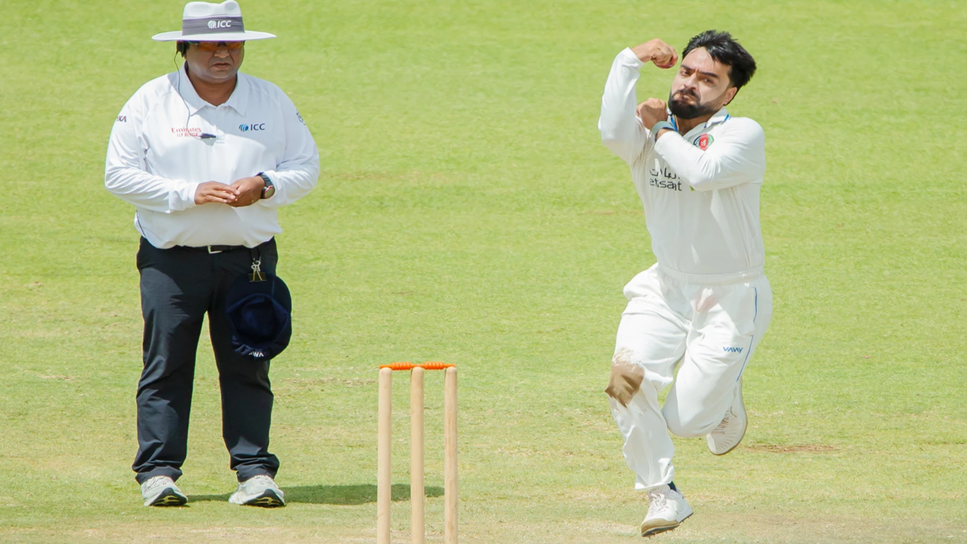 DAY 4: Rashid spins Afghanistan to brink of victory over Zimbabwe